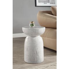 Dylana Accent Table Natural Gray