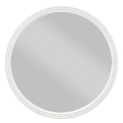 Carena Mirror White & Walnut