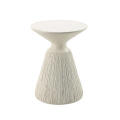 Duane Accent Table Natural White