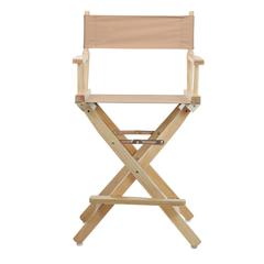 24" Director's Chair Natural Frame-Tan Canvas