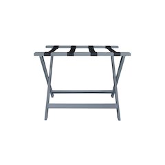 Heavy Duty 30" Extra Wide Luggage Rack, Slate Gray