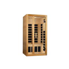 Gracia 1-2-person Low EMF (Under 8MG) FAR Infrared Sauna (Canadian Hemlock)