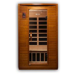 Versailles 2-person Low EMF (Under 8MG) FAR Infrared Sauna (Canadian Hemlock)