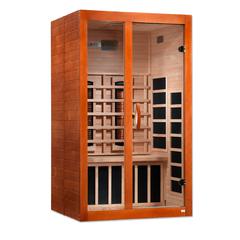Santiago 2-Person Full Spectrum Near Zero EMF (Under 2MG) FAR Infrared Sauna