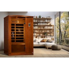 Dynamic Venice Elite 2-person Ultra Low EMF (Between 3-5MG) FAR Infrared Sauna