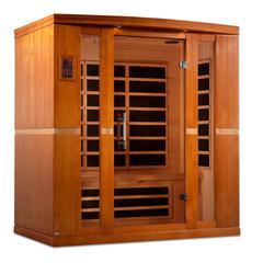 Bergamo 4-person Low EMF (Under 8MG) FAR Infrared Sauna (Canadian Hemlock)