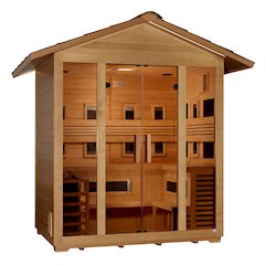Gargellen 5 Person Hybrid Outdoor Sauna