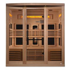 6-Person Full Spectrum PureTech™ Near Zero EMF FAR Infrared Sauna