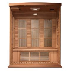 Maxxus 3 Per Near Zero EMF FAR Infrared Carbon Canadian Hemlock Sauna;