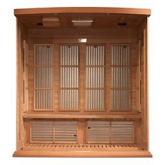 Maxxus 4 Per Near Zero EMF FAR Infrared Carbon Canadian Hemlock Sauna;