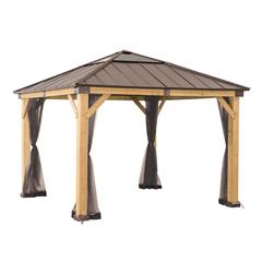 Universal Mosquito Netting for 11 ×11 ft Wood Framed Gazebos
