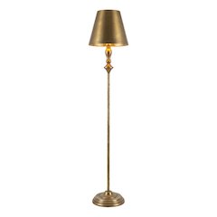 Antique Gold Table Lamp With Metal Shade