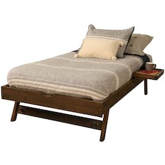 Pop Up-Rustic Walnut Finish-Tray