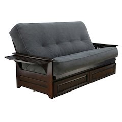 Velvet Fabric Futon with Polyester Frame for Stylish Living Space