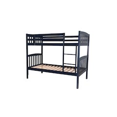 Claire Twin over Twin Bunk Bed, Twin, Navy Blue (Mattresses Not Included)