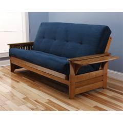 Phoenix Frame-Barbados Finish-Suede Navy Mattress