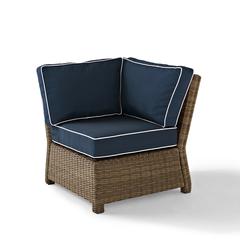 Bradenton Wicker Corner Outdoor Sectional Chair