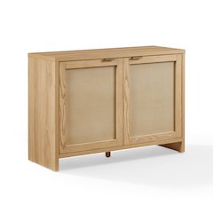 Kenji Record Player Cabinet with Vinyl Storage, Media Stand