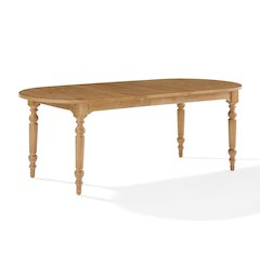 Daphne Dining Table Rustic Brown