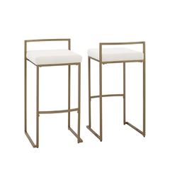 Harlowe 2-Piece Bar Stool Set - 2 Stools