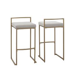 Harlowe 2-Piece Bar Stool Set - 2 Stools