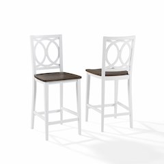 Charlotte 2-Piece Counter Height Bar Stool Set - 2 Stools