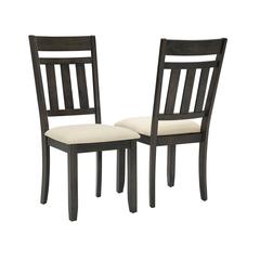 Hayden 2-Piece Slat Back Dining Chair Set - 2 Slat Back Chairs