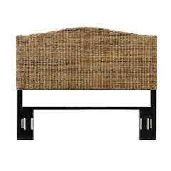 Serena Rattan Full Headboard Banana Leaf