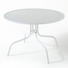 Griffith 39" Round Retro Outdoor Dining Table