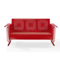 Bates Sofa Glider Red