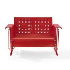 Bates Loveseat Glider Red