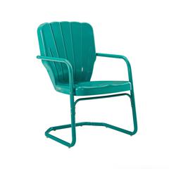 Ridgeland 2Pc Retro Outdoor Chair Set - 2 Chairs