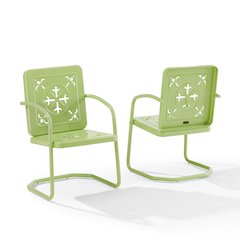 Azalea 2-Piece Retro Outdoor Chair Set - 2 Chairs