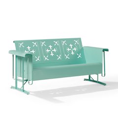 Azalea Retro Outdoor Sofa Glider