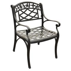 Sedona 2Pc Cast Aluminum Outdoor Chair Set - 2 Armchairs