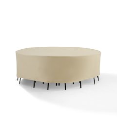 Round Outdoor Furniture Cover For Patio Set
