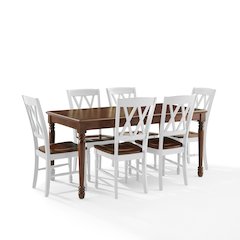 Shelby 7-Piece Dining Table Set For 6 - Table & 6 Chairs