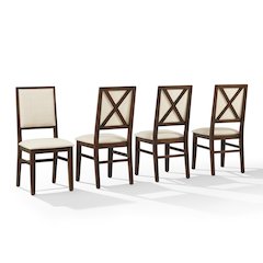 Joanna 4-Piece Upholstered Back Dining Chair Set - 4 Chairs
