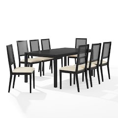 Greer 9-Piece Dining Table Set For 8 - Table & 8 Chairs
