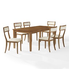 Alessia 7-Piece Dining Table Set For 6 - Table & 6 Chairs