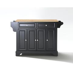 Lafayette Wood Top Full Size Kitchen Island/Cart