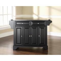 Lafayette Stainless Steel Top Full Size Kitchen Island/Cart