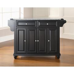 Cambridge Granite Top Full Size Kitchen Island/Cart