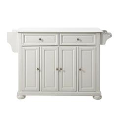 Alexandria Stone Top Full Size Kitchen Island/Cart