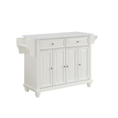 Cambridge Stone Top Full Size Kitchen Island/Cart