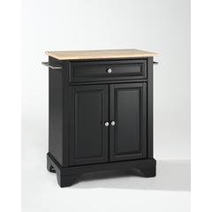 Lafayette Wood Top Portable Kitchen Island/Cart