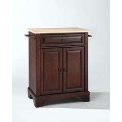 Lafayette Wood Top Portable Kitchen Island/Cart