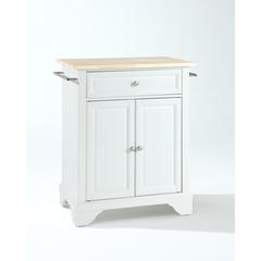 Lafayette Wood Top Portable Kitchen Island/Cart