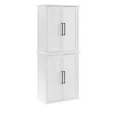 Bartlett Tall Kitchen Storage Pantry - 2 Stackable Pantries
