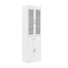 Stanton Glass Door Kitchen Storage Pantry Cabinet